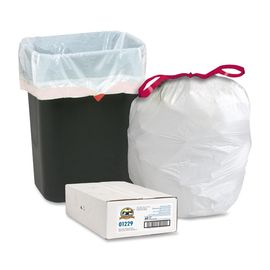 Tas Sampah Biodegradable berwarna-warni, Tas Serut Sampah Kustom Dicetak