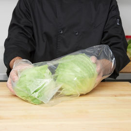 Tas plastik kustom dicetak sayuran, makanan aman tas plastik bening kecil