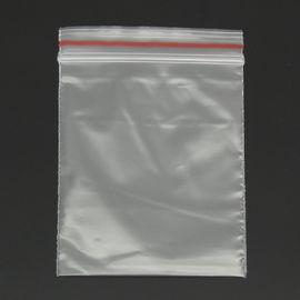 Self Adhesive Zip Lock Plastic Bags Reusable Food Pouch Warna Bening