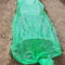 Bahan LDPE Lembar Tas Besar Plastik Bening Daya Tahan Tinggi Dengan Lubang