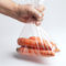 Disesuaikan Heat Seal Batal Vacuum Bags Flat Bottom 10 - 100MIC Untuk Makanan