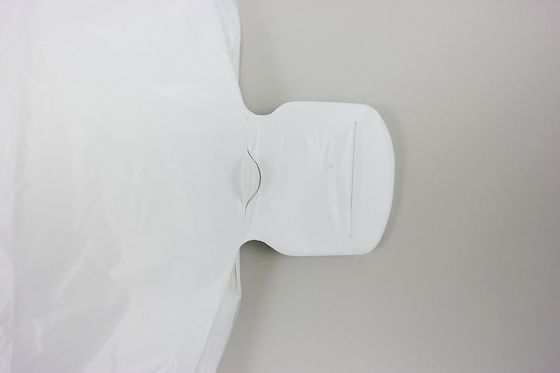 T Shirt Shopping Bags 13 mic.  1000 / case, WHITE Color With Printing, bahan HDPE