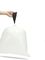 Bahan HDPE Tas Serut Sampah Daur Ulang 10 - 25MIC Warna Putih