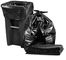 Durable 65 Gallon Trash Bags, Black Disposable Recbable Rubbish Bags